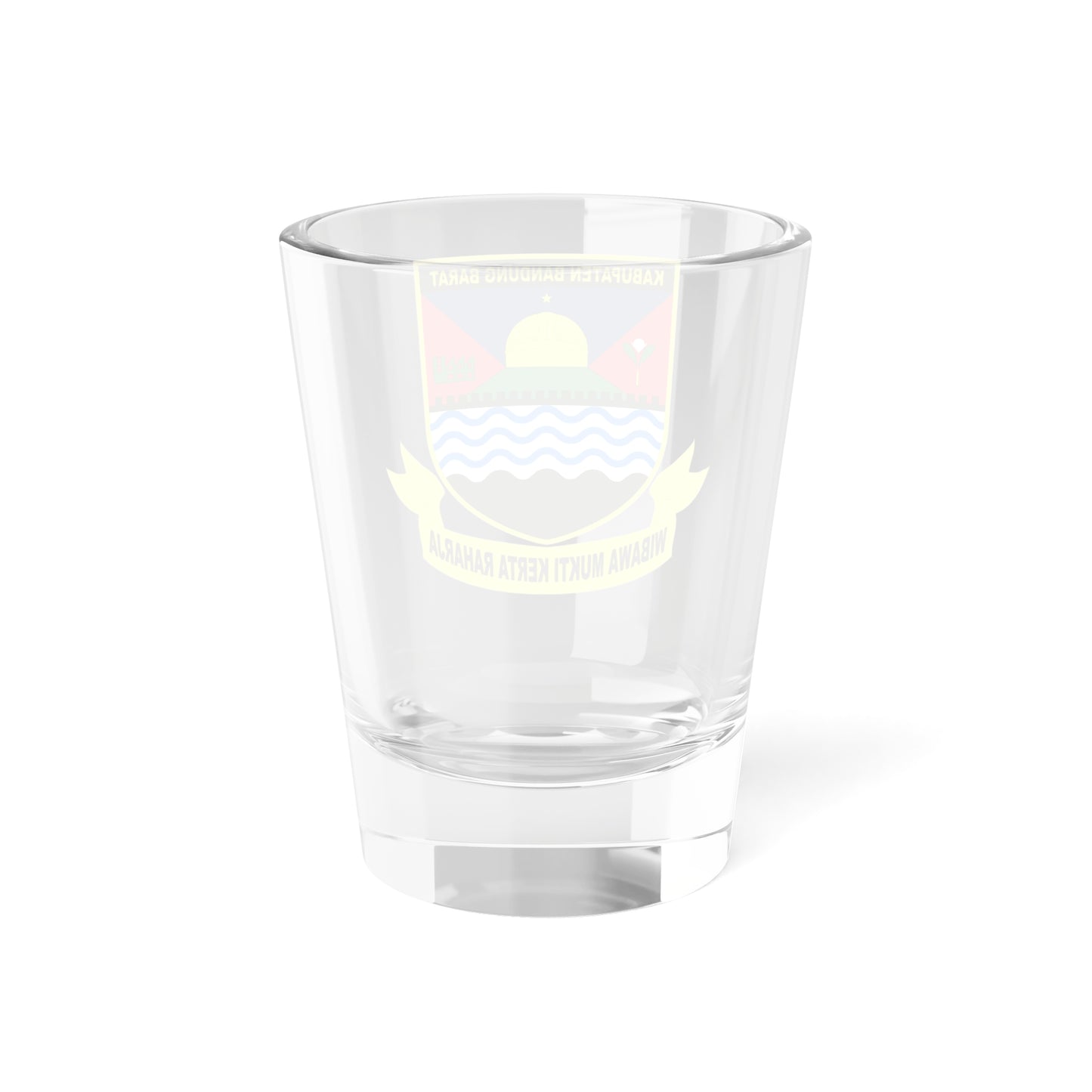 Kab Bandung Barat (Indonesia) (Coat of Arms) Shot Glass 1.5oz