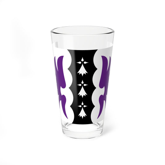 Pays Pourlet traditional district flag (France) Pint Glass 16oz