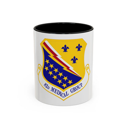 82d Medical Group (U.S. Air Force) Accent Coffee Mug