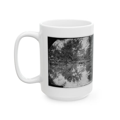 Bull Run, Va. View Of Bull Run (U.S. Civil War) White Coffee Mug