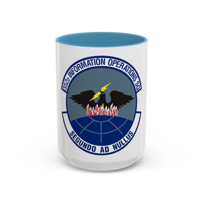 352d Information Operations Squadron (U.S. Air Force) Accent Coffee Mug