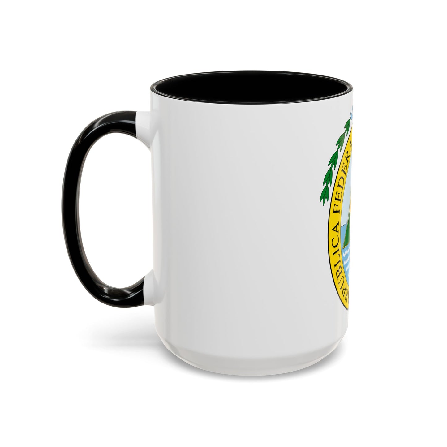 Coat of arms of the Federal Republic of Central America - Accent Coffee Mug