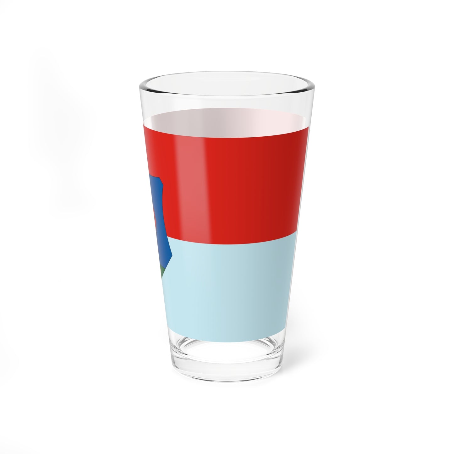 Flag of Janoshaza (Hungary) Pint Glass 16oz