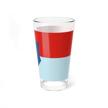 Flag of Janoshaza (Hungary) Pint Glass 16oz