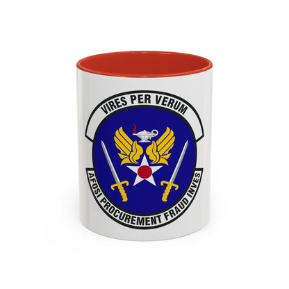 AFOSI Office of Procurement Fraud Investigations (U.S. Air Force) Accent Coffee Mug