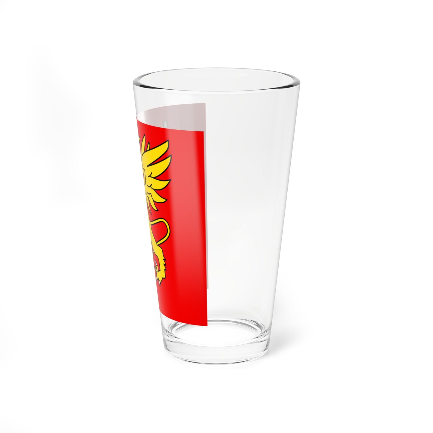 CHE Leuk Flag (Switzerland) Pint Glass 16oz