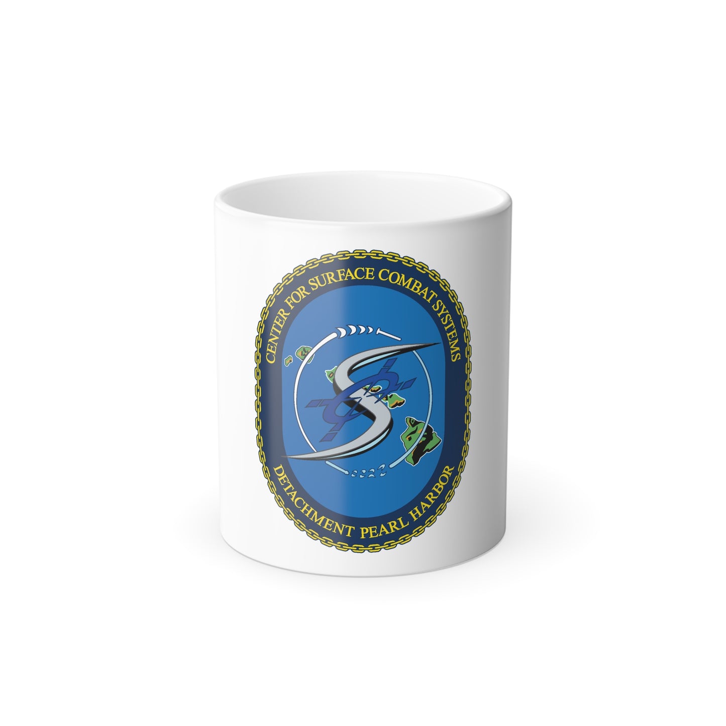 Center for Surface Combat System Det Pearl Harbor (U.S. Navy) Color Changing Mug 11oz
