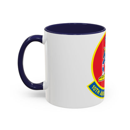 10th Airlift Squadron (U.S. Air Force) Accent Coffee Mug