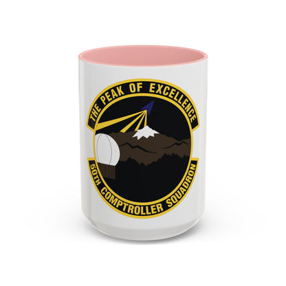 50th Comptroller Squadron (U.S. Air Force) Accent Coffee Mug