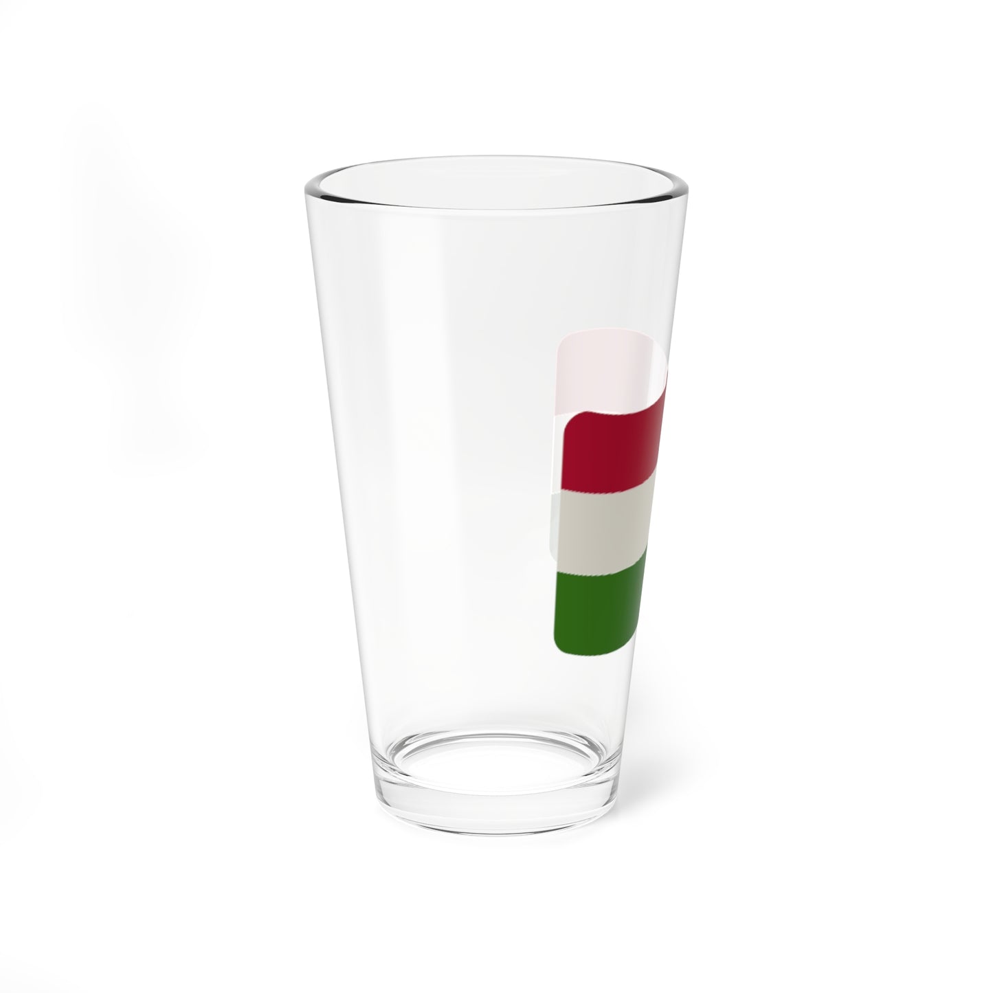Iconol flag Hungary (Hungary) Pint Glass 16oz