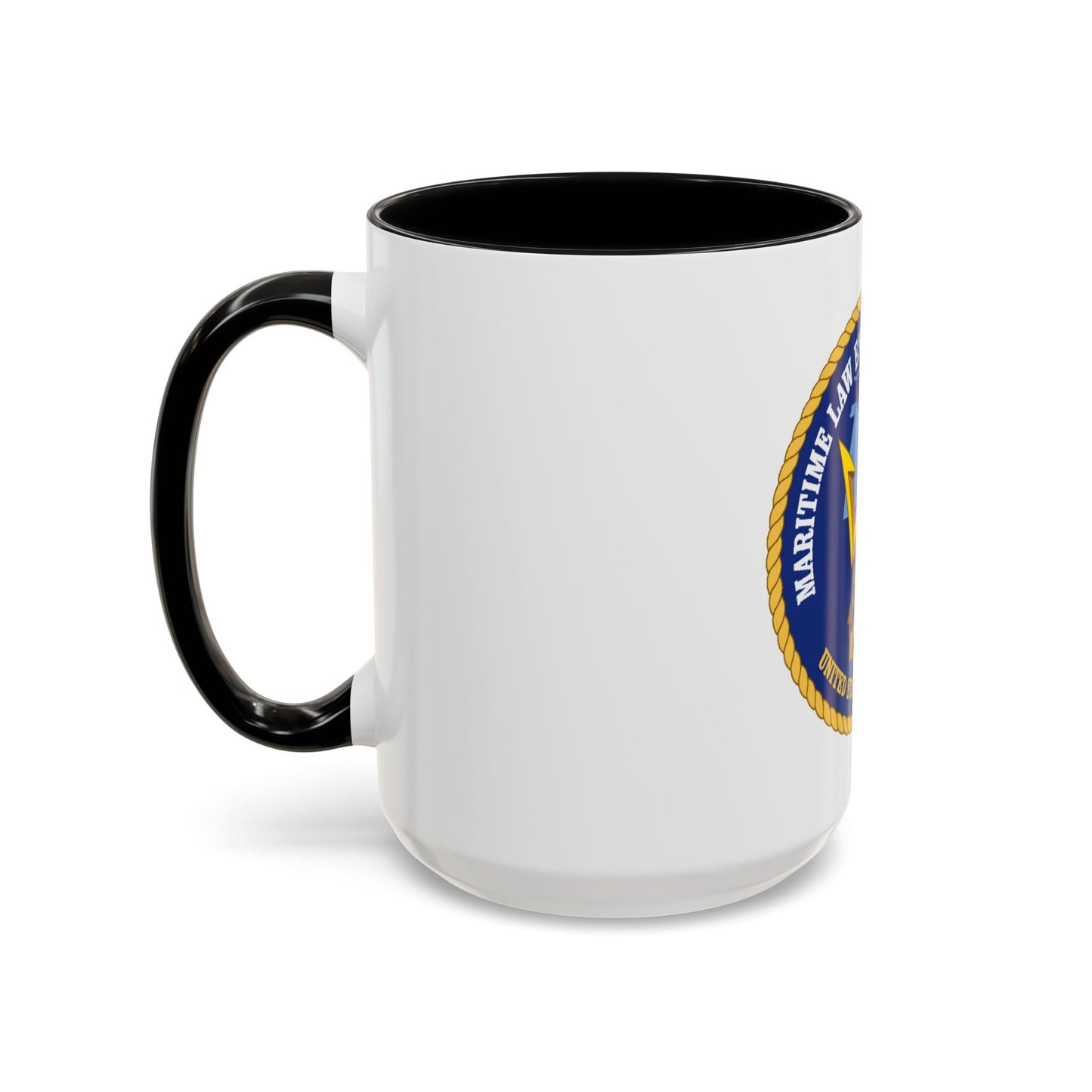 USCG Maritime Law Enforcement Academy (U.S. Coast Guard) Accent Coffee Mug