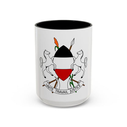 Coat of arms of Upper Volta (1967-1984) - Accent Coffee Mug