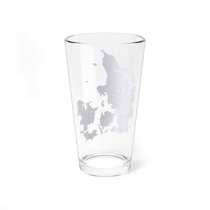 Denmark EU (Denmark) Pint Glass 16oz
