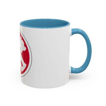 16th Engineer Brigade SSI (U.S. Army) Accent Coffee Mug