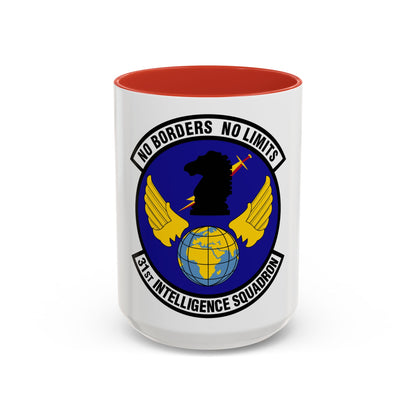 31 Intelligence Squadron ACC (U.S. Air Force) Accent Coffee Mug