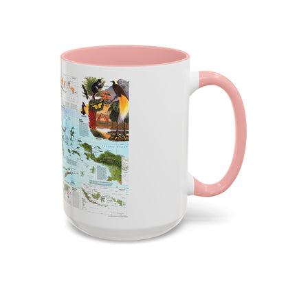 Indonesia 2 (1996) (Map) Accent Coffee Mug