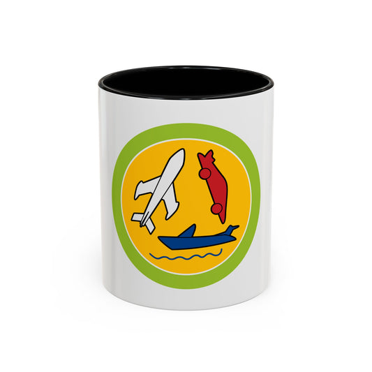 Model Design (Boy Scout Merit Badge) Accent Coffee Mug