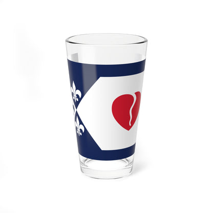 Flag of Creve Coeur Missouri (United States) Pint Glass 16oz