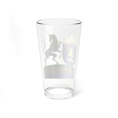 Waadhoeke wapen  foarstel 2016 (Netherlands) (Coat of Arms) Pint Glass 16oz