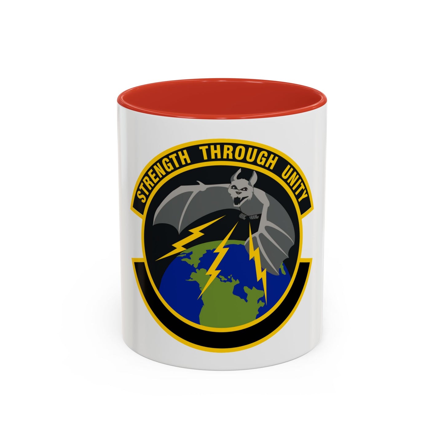 595 Operations Support Flight AFSPC (U.S. Air Force) Accent Coffee Mug