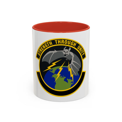 595 Operations Support Flight AFSPC (U.S. Air Force) Accent Coffee Mug