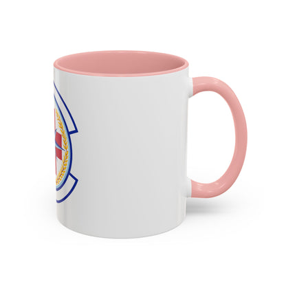 446 Aerospace Medicine Squadron AFRC (U.S. Air Force) Accent Coffee Mug