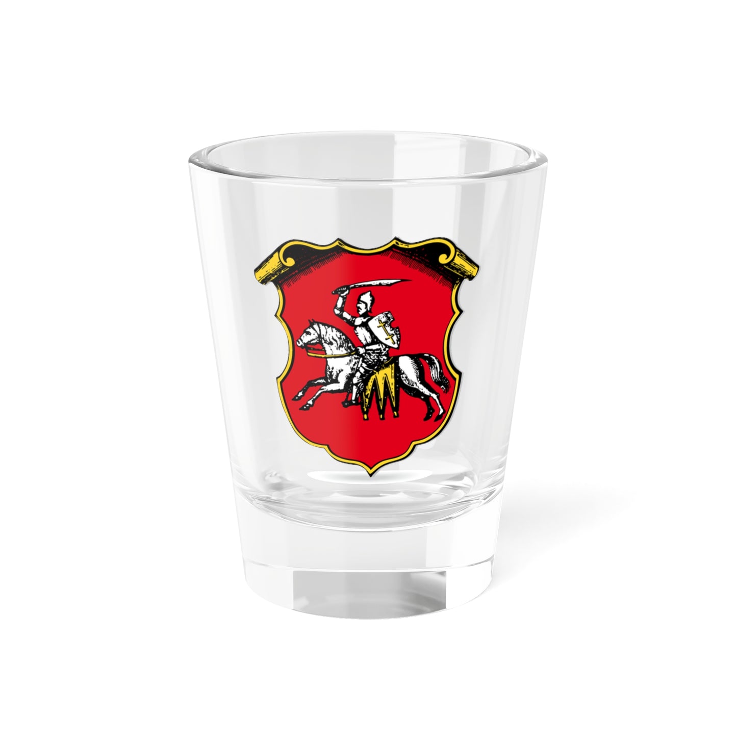 Herbarz Kaspra Niesieckiego Витебское (Lithuania) (Coat of Arms) Shot Glass 1.5oz