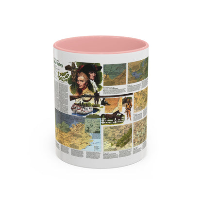 USA - Ohio Valley 2 (1985) (Map) Accent Coffee Mug