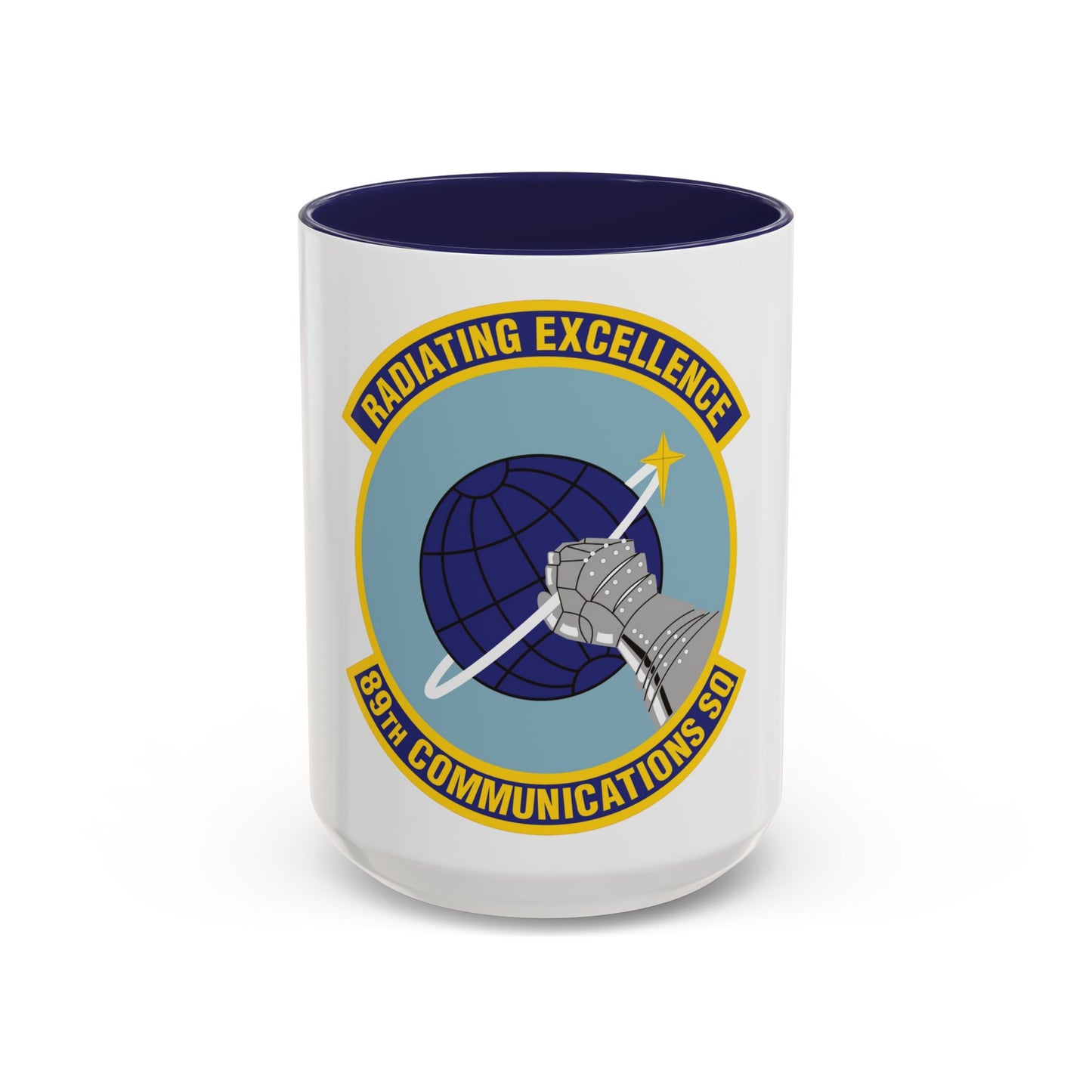 89th Communications Squadron (U.S. Air Force) Accent Coffee Mug
