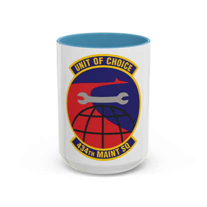 434th Maintenance Squadron (U.S. Air Force) Accent Coffee Mug