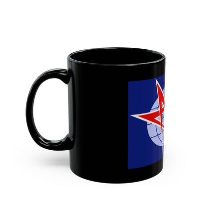 Salyut Program (Soyuz Programme) Black Coffee Mug