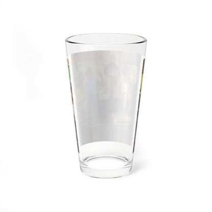 Illustration for The Saturday Evening Post, 1949 - Pint Glass 16oz