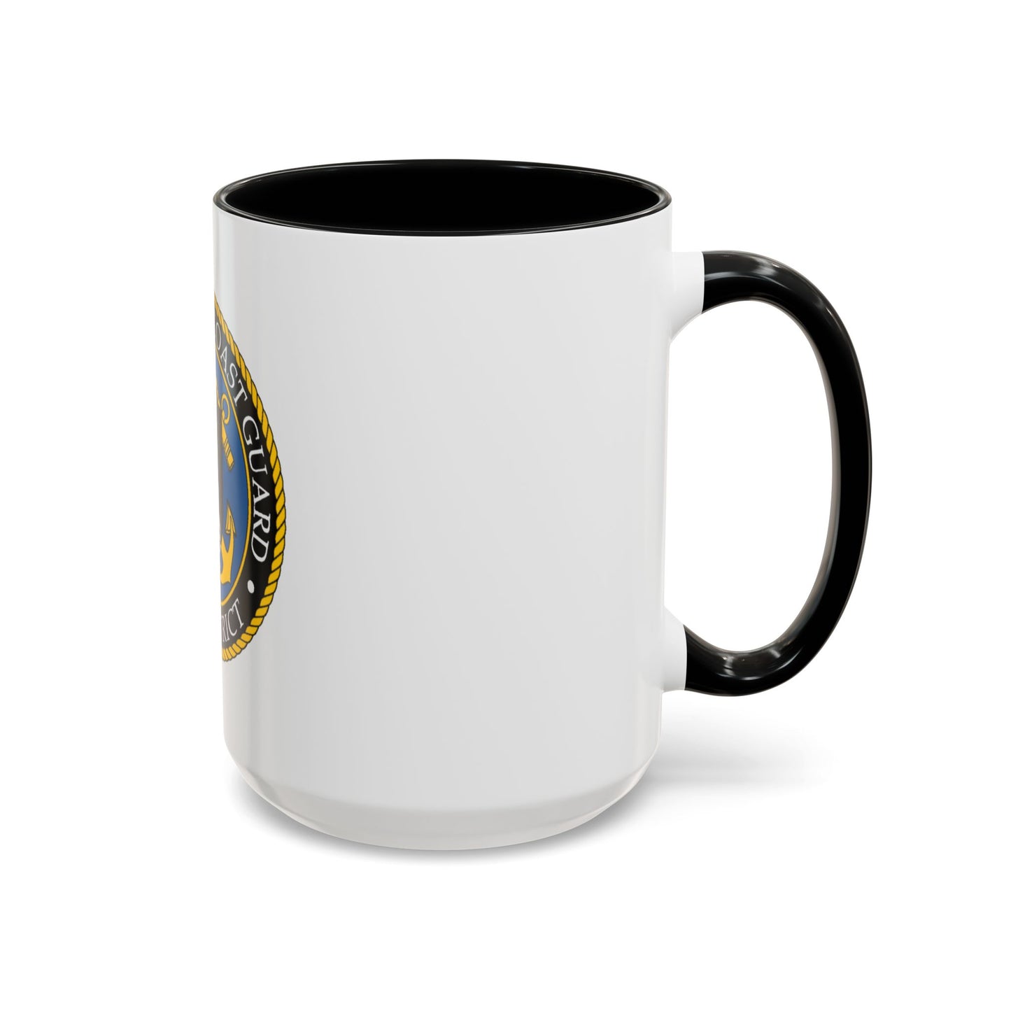 USCG 17th District (U.S. Coast Guard) Accent Coffee Mug