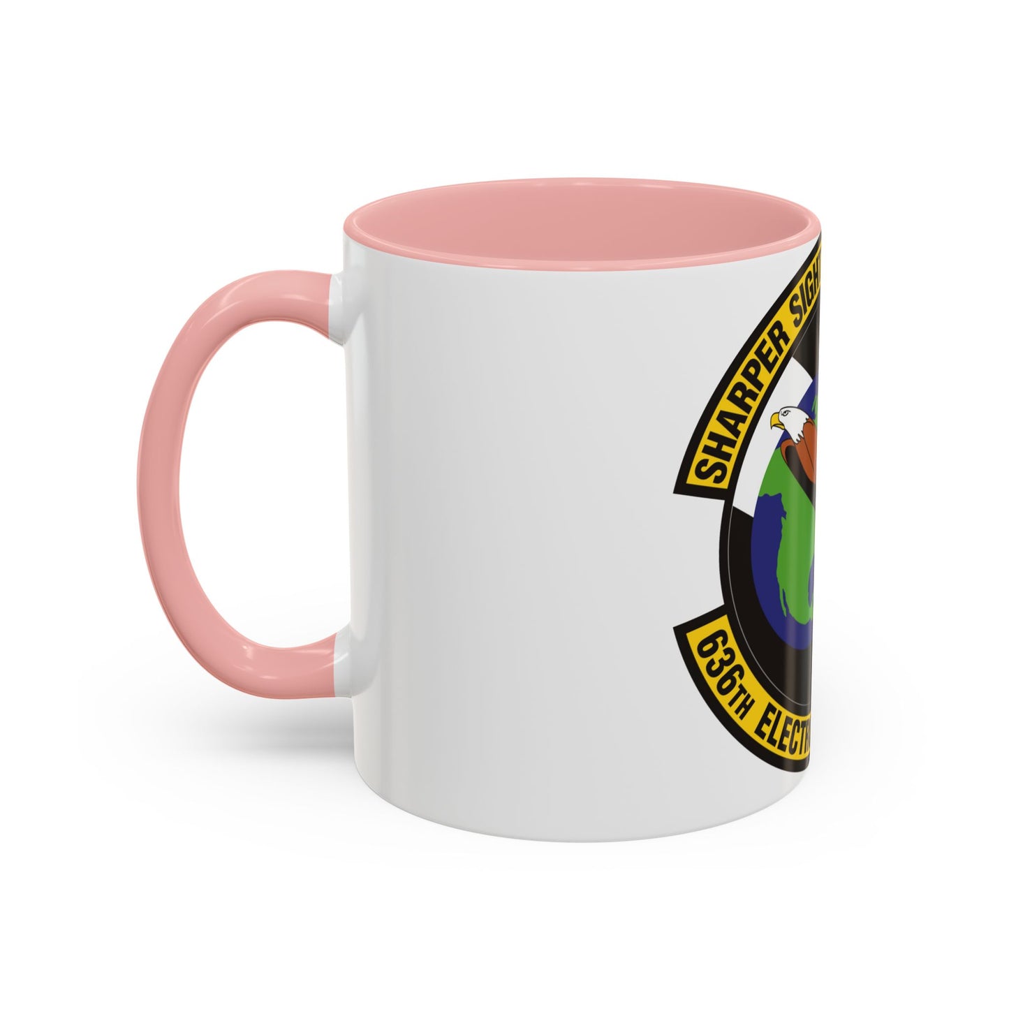 636th Electronic Systems Squadron (U.S. Air Force) Accent Coffee Mug