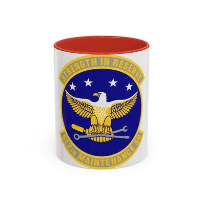 512th Maintenance Squadron (U.S. Air Force) Accent Coffee Mug