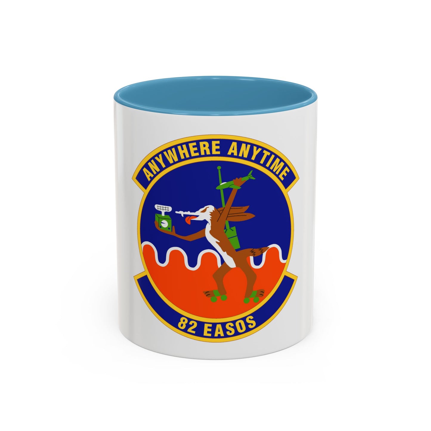 82d Expeditionary Air Support Operations Squadron (U.S. Air Force) Accent Coffee Mug