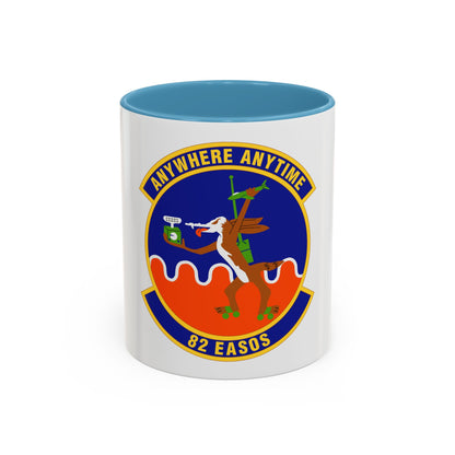 82d Expeditionary Air Support Operations Squadron (U.S. Air Force) Accent Coffee Mug