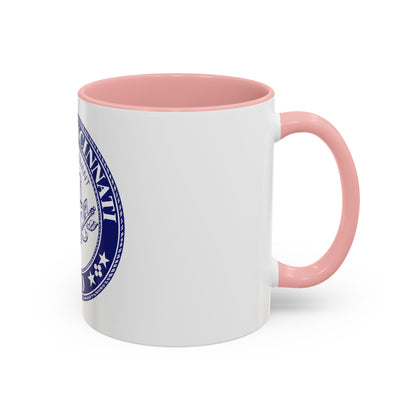 Seal of the City of Cincinnati (Ohio) - Accent Coffee Mug