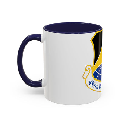 489 Bomb Group AFRC (U.S. Air Force) Accent Coffee Mug