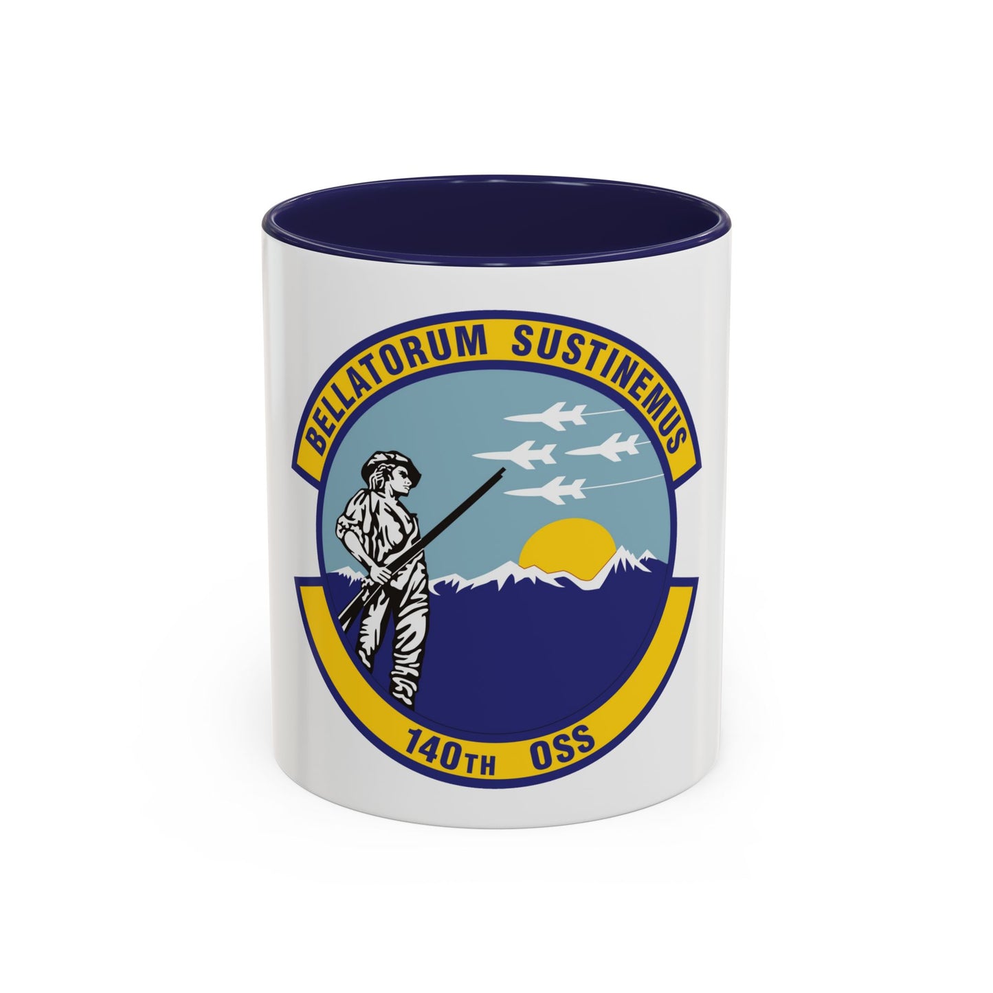 140th Operations Support Squadron (U.S. Air Force) Accent Coffee Mug