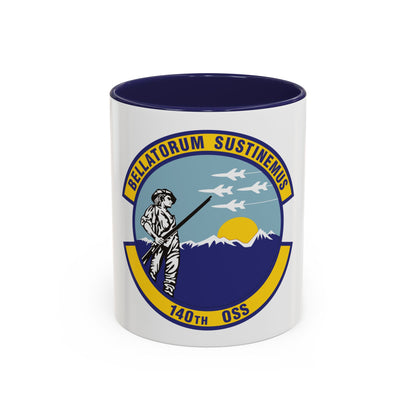 140th Operations Support Squadron (U.S. Air Force) Accent Coffee Mug