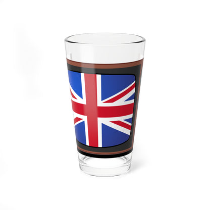 TV-icon-uk (United Kingdom) Pint Glass 16oz