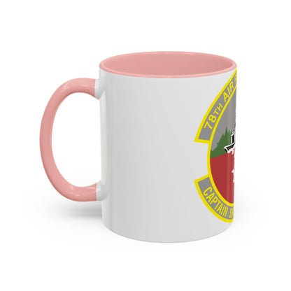 78th Air Refueling Squadron (U.S. Air Force) Accent Coffee Mug