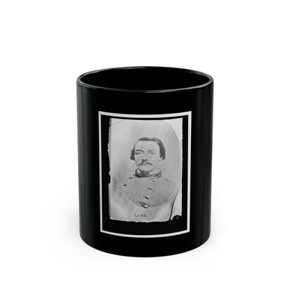 Unidentified Man In Uniform (U.S. Civil War) Black Coffee Mug