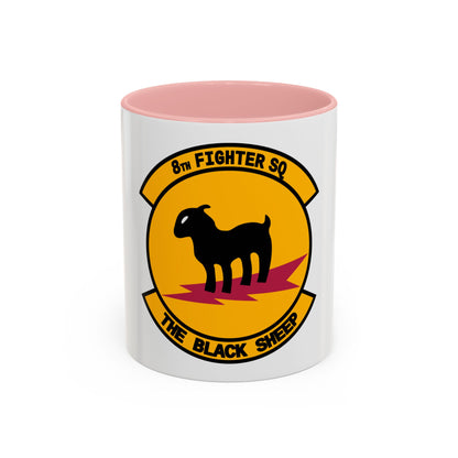 8th Fighter Squadron (U.S. Air Force) Accent Coffee Mug