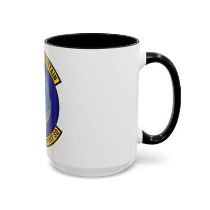 802d Force Support Squadron (U.S. Air Force) Accent Coffee Mug