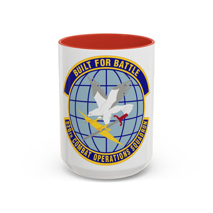 820th Combat Operations Squadron (U.S. Air Force) Accent Coffee Mug