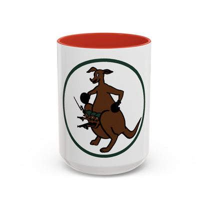 52 Airlift Squadron AMC (U.S. Air Force) Accent Coffee Mug