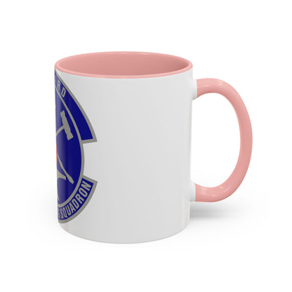 330 Recruiting Squadron AETC (U.S. Air Force) Accent Coffee Mug