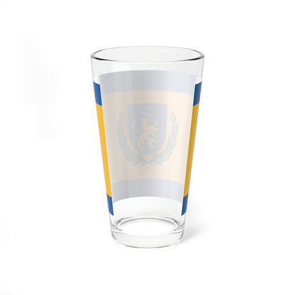 Flag of Segesd variant (Hungary) Pint Glass 16oz